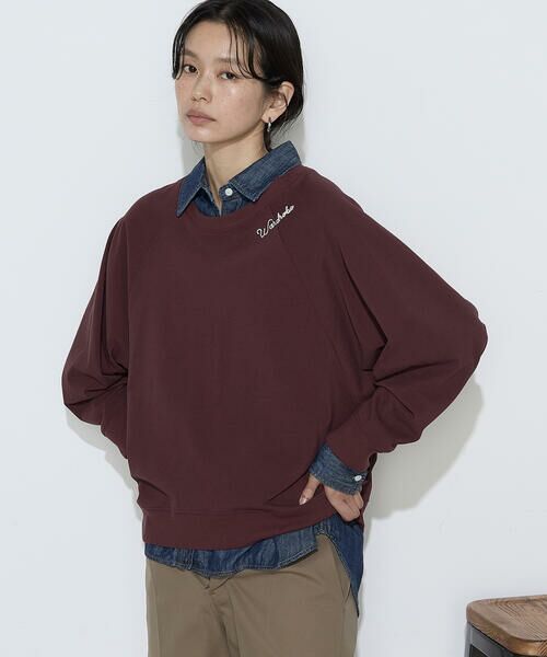 COMME CA PLATINUM / コムサ・プラチナ カットソー | ヴィンテージ天竺 プルオーバー（33:レンガ）