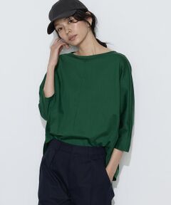 COMME CA PLATINUM / コムサ・プラチナ カットソー | トリコット ボートネックプルオーバー