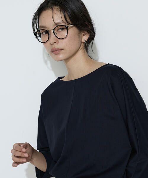 COMME CA PLATINUM / コムサ・プラチナ カットソー | トリコット ボートネックプルオーバー | 詳細9