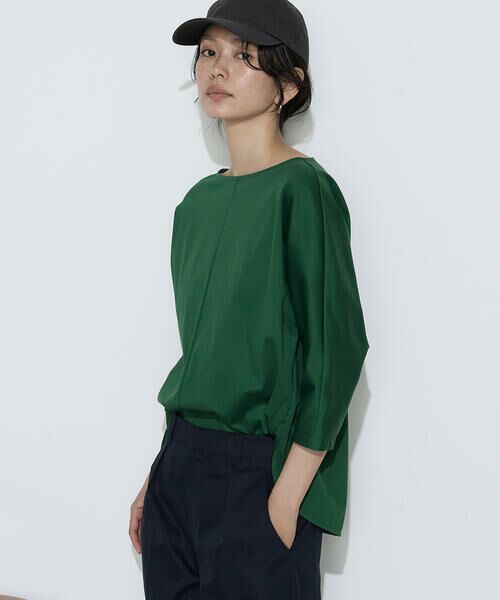 COMME CA PLATINUM / コムサ・プラチナ カットソー | トリコット ボートネックプルオーバー | 詳細13