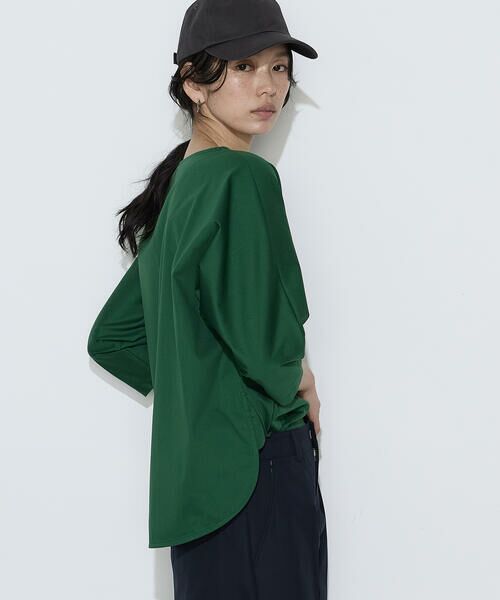 COMME CA PLATINUM / コムサ・プラチナ カットソー | トリコット ボートネックプルオーバー | 詳細16