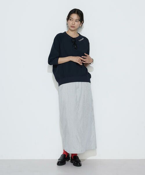 COMME CA PLATINUM / コムサ・プラチナ ロング・マキシ丈スカート | ヒッコリー スカート | 詳細2