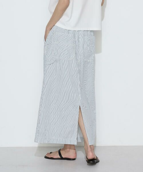 COMME CA PLATINUM / コムサ・プラチナ ロング・マキシ丈スカート | ヒッコリー スカート | 詳細5