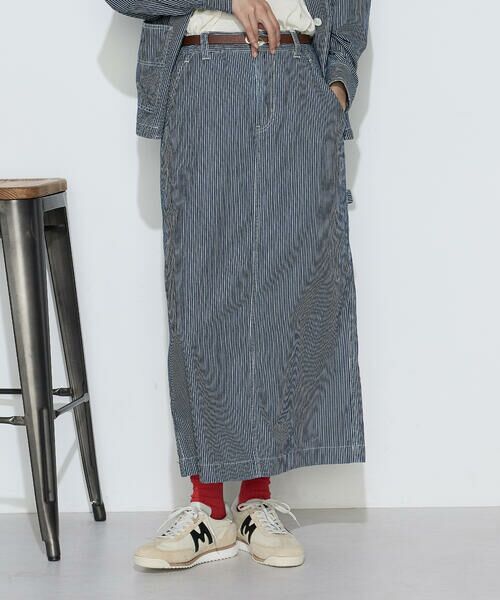 COMME CA PLATINUM / コムサ・プラチナ ロング・マキシ丈スカート | ヒッコリー スカート | 詳細8