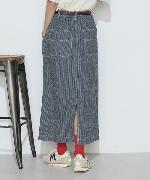 COMME CA PLATINUM / コムサ・プラチナ ロング・マキシ丈スカート | ヒッコリー スカート | 詳細9