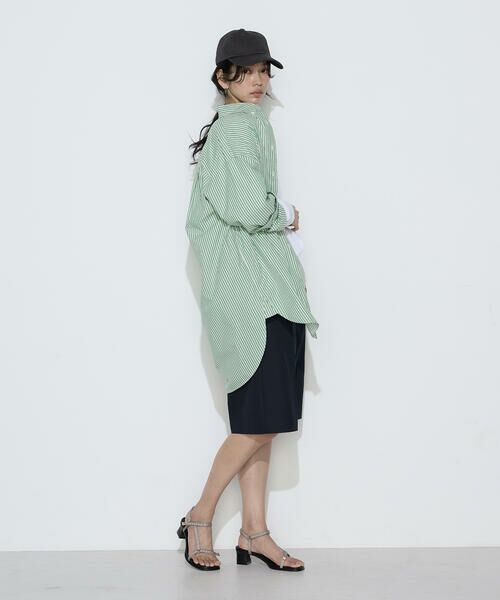 COMME CA PLATINUM / コムサ・プラチナ シャツ・ブラウス | タイプライター ストライプシャツ | 詳細3