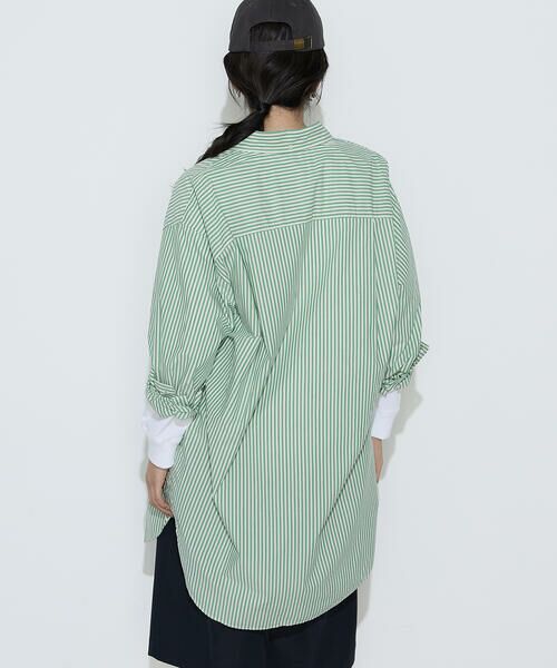 COMME CA PLATINUM / コムサ・プラチナ シャツ・ブラウス | タイプライター ストライプシャツ | 詳細8