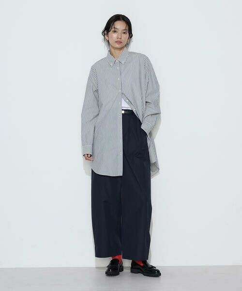 COMME CA PLATINUM / コムサ・プラチナ シャツ・ブラウス | タイプライター ストライプシャツ | 詳細10