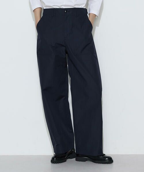 COMME CA PLATINUM / コムサ・プラチナ その他パンツ | タイプライター ベイカーパンツ（09:ネイビー）
