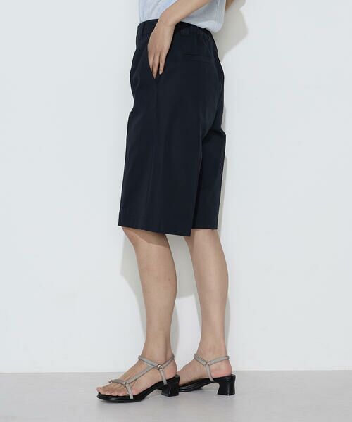 COMME CA PLATINUM / コムサ・プラチナ ショート・ハーフ・半端丈パンツ | コンパクトクロス ハーフパンツ | 詳細5