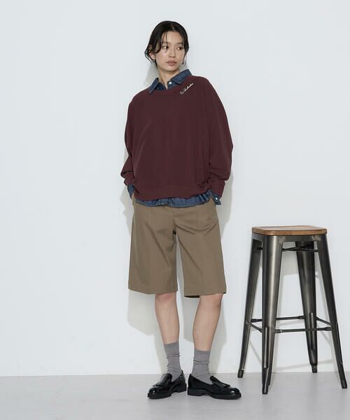 COMME CA PLATINUM / コムサ・プラチナ ショート・ハーフ・半端丈パンツ | コンパクトクロス ハーフパンツ | 詳細7