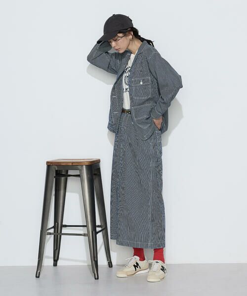 COMME CA PLATINUM / コムサ・プラチナ その他アウター | ヒッコリー カバーオール | 詳細8