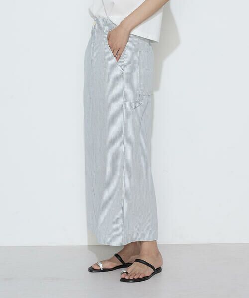 COMME CA PLATINUM / コムサ・プラチナ ロング・マキシ丈スカート | 〔 +サイズ 〕 ヒッコリー スカート | 詳細4