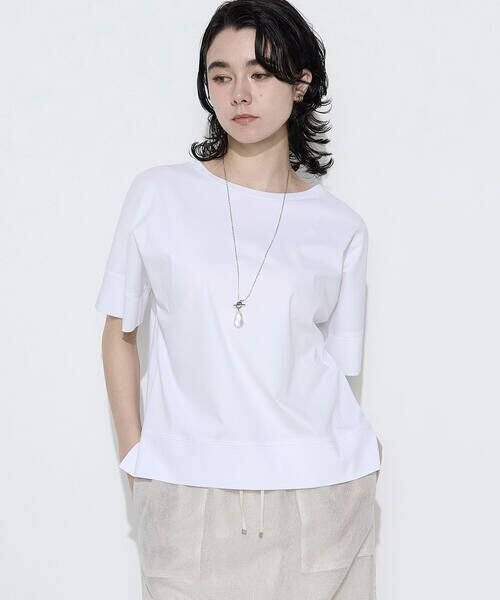 COMME CA PLATINUM / コムサ・プラチナ Tシャツ | クールタッチコットンスムース Tシャツ | 詳細3