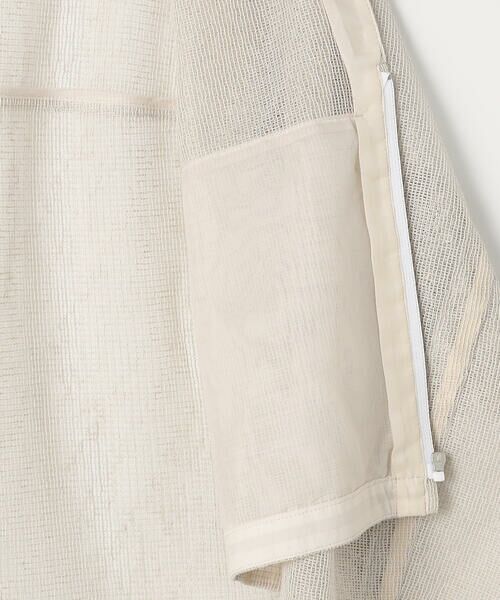 COMME CA PLATINUM / コムサ・プラチナ ブルゾン | 【セットアップ対応】リネンシアーラッセル ブルゾン | 詳細23