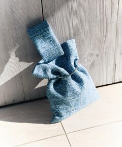 COMME CA PLATINUM / コムサ・プラチナ ショルダーバッグ | デニムライク ツイードバッグ