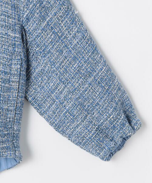 COMME CA PLATINUM / コムサ・プラチナ ブルゾン | デニムライク ツイードブルゾン | 詳細4