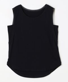 COMME CA PLATINUM / コムサ・プラチナ タンクトップ | スビンコットンフライス タンクトップ