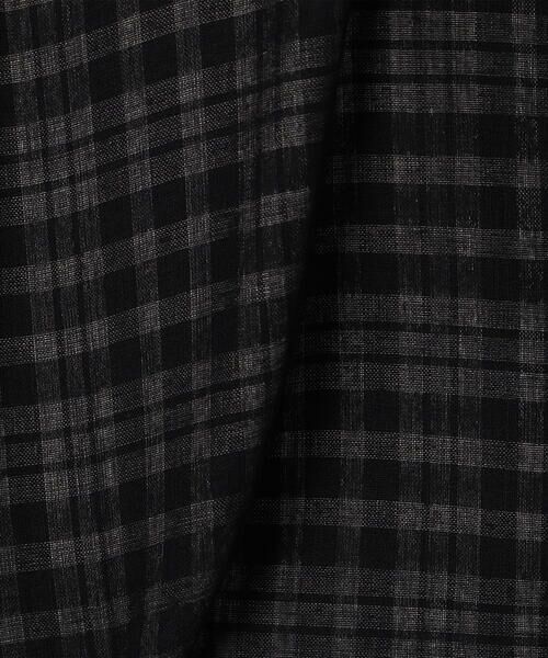 COMME CA PLATINUM / コムサ・プラチナ テーラードジャケット | 【セットアップ対応】接結チェック シアージャケット | 詳細12