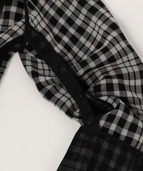 COMME CA PLATINUM / コムサ・プラチナ テーラードジャケット | 【セットアップ対応】接結チェック シアージャケット | 詳細7