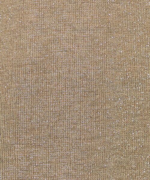 COMME CA PLATINUM / コムサ・プラチナ タンクトップ | メタリックテレコ タンクトップ | 詳細3