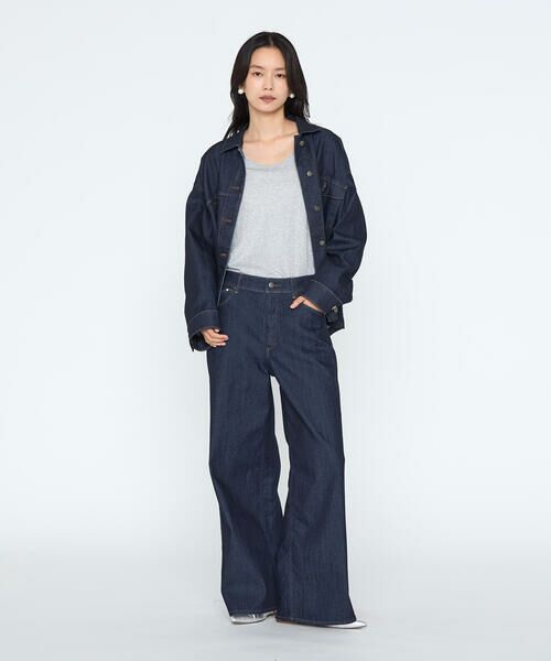 COMME CA PLATINUM / コムサ・プラチナ タンクトップ | メタリックテレコ タンクトップ | 詳細4