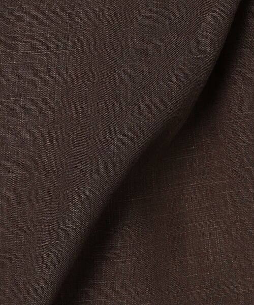 COMME CA PLATINUM / コムサ・プラチナ テーラードジャケット | 高密度リネンストレッチ トランスフォルメジャケット | 詳細1