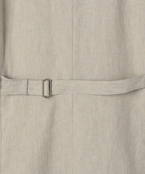 COMME CA PLATINUM / コムサ・プラチナ テーラードジャケット | 高密度リネンストレッチ トランスフォルメジャケット | 詳細12