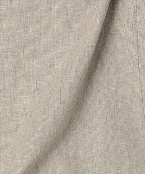 COMME CA PLATINUM / コムサ・プラチナ テーラードジャケット | 高密度リネンストレッチ トランスフォルメジャケット | 詳細15