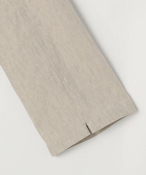 COMME CA PLATINUM / コムサ・プラチナ テーラードジャケット | 高密度リネンストレッチ トランスフォルメジャケット | 詳細7