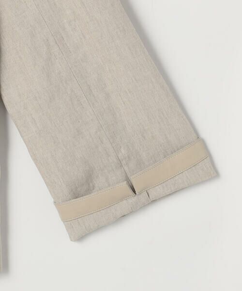 COMME CA PLATINUM / コムサ・プラチナ テーラードジャケット | 高密度リネンストレッチ トランスフォルメジャケット | 詳細8