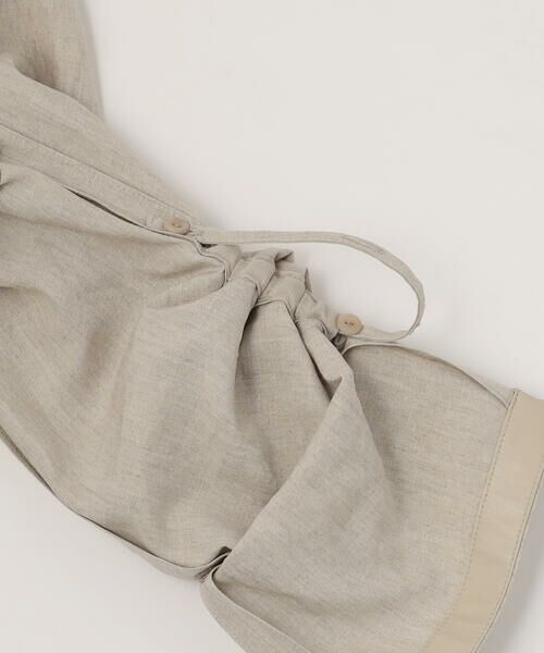 COMME CA PLATINUM / コムサ・プラチナ テーラードジャケット | 高密度リネンストレッチ トランスフォルメジャケット | 詳細9