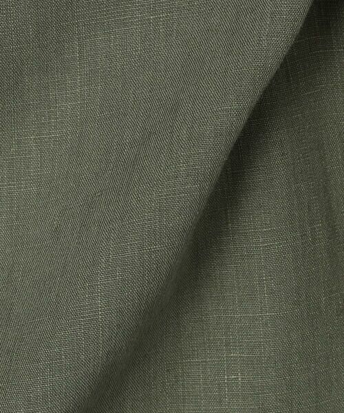 COMME CA PLATINUM / コムサ・プラチナ テーラードジャケット | 高密度リネンストレッチ トランスフォルメジャケット | 詳細16