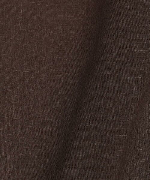 COMME CA PLATINUM / コムサ・プラチナ その他パンツ | 高密度リネンストレッチ バレルパンツ | 詳細1