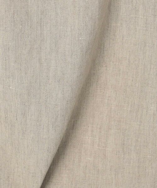 COMME CA PLATINUM / コムサ・プラチナ その他パンツ | 高密度リネンストレッチ バレルパンツ | 詳細11