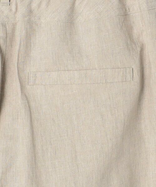 COMME CA PLATINUM / コムサ・プラチナ その他パンツ | 高密度リネンストレッチ バレルパンツ | 詳細8