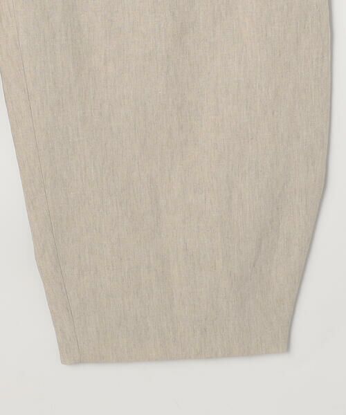 COMME CA PLATINUM / コムサ・プラチナ その他パンツ | 高密度リネンストレッチ バレルパンツ | 詳細9