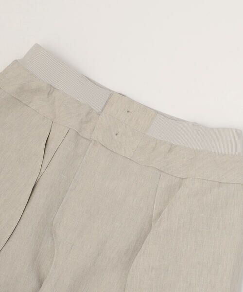 COMME CA PLATINUM / コムサ・プラチナ その他パンツ | 高密度リネンストレッチ バレルパンツ | 詳細10