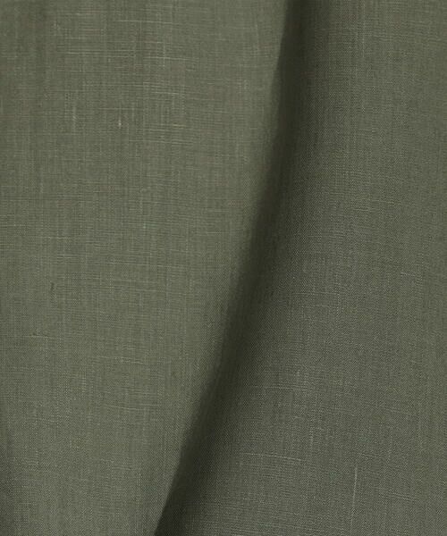 COMME CA PLATINUM / コムサ・プラチナ その他パンツ | 高密度リネンストレッチ バレルパンツ | 詳細12