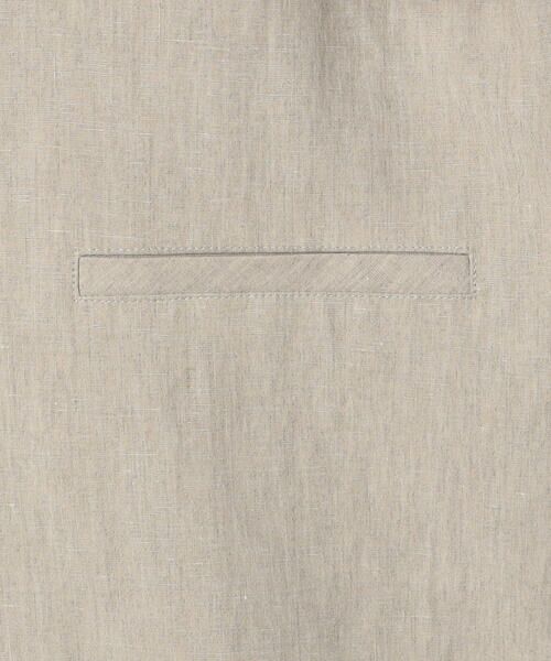 COMME CA PLATINUM / コムサ・プラチナ サロペット・オールインワン | 高密度リネンストレッチ ジャンプスーツ | 詳細6