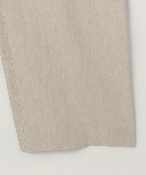 COMME CA PLATINUM / コムサ・プラチナ サロペット・オールインワン | 高密度リネンストレッチ ジャンプスーツ | 詳細8