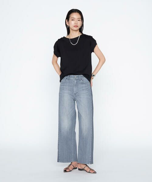 COMME CA PLATINUM / コムサ・プラチナ Tシャツ | スビンプラチナムスムース ボートネックTシャツ | 詳細11