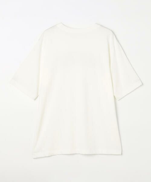 COMME CA PLATINUM / コムサ・プラチナ Tシャツ | ヴィンテージプレーティング天竺 ロゴプリントTシャツ | 詳細8