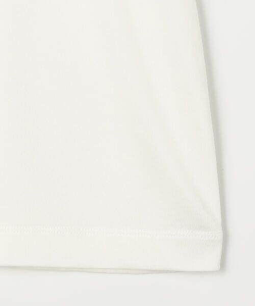 COMME CA PLATINUM / コムサ・プラチナ Tシャツ | ヴィンテージプレーティング天竺 ロゴプリントTシャツ | 詳細11