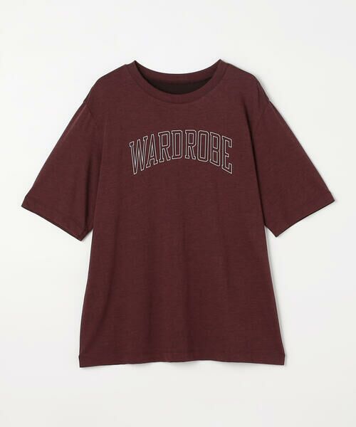 COMME CA PLATINUM / コムサ・プラチナ Tシャツ | ヴィンテージプレーティング天竺 ロゴプリントTシャツ | 詳細21