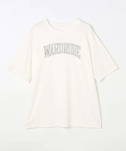 COMME CA PLATINUM / コムサ・プラチナ Tシャツ | 〔 +サイズ 〕 ヴィンテージプレーティング天竺 ロゴプリントTシャツ | 詳細7