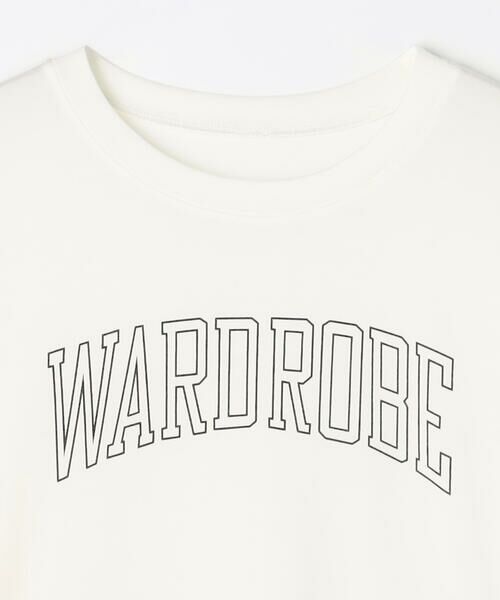 COMME CA PLATINUM / コムサ・プラチナ Tシャツ | 〔 +サイズ 〕 ヴィンテージプレーティング天竺 ロゴプリントTシャツ | 詳細9