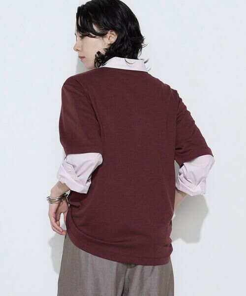 COMME CA PLATINUM / コムサ・プラチナ Tシャツ | 〔 +サイズ 〕 ヴィンテージプレーティング天竺 ロゴプリントTシャツ | 詳細17