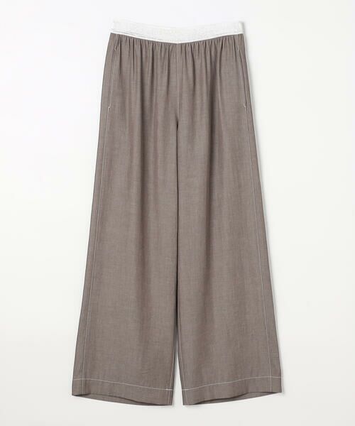 COMME CA PLATINUM / コムサ・プラチナ その他パンツ | オトナシャンブレー タックワイドパンツ | 詳細14