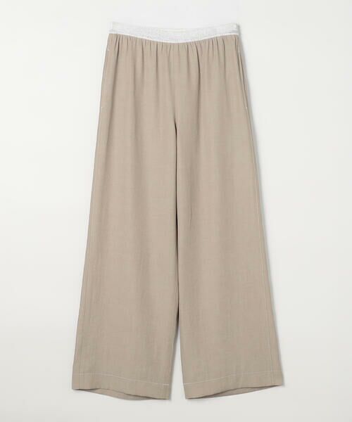 COMME CA PLATINUM / コムサ・プラチナ その他パンツ | オトナシャンブレー タックワイドパンツ | 詳細21